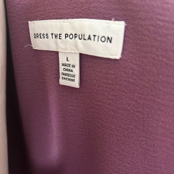 Dress the Population Tiffany One-Shoulder  NWT - Picture 8 of 9